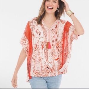Chico’s Tassle Top